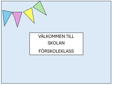 Förskoleklassens första skoldag