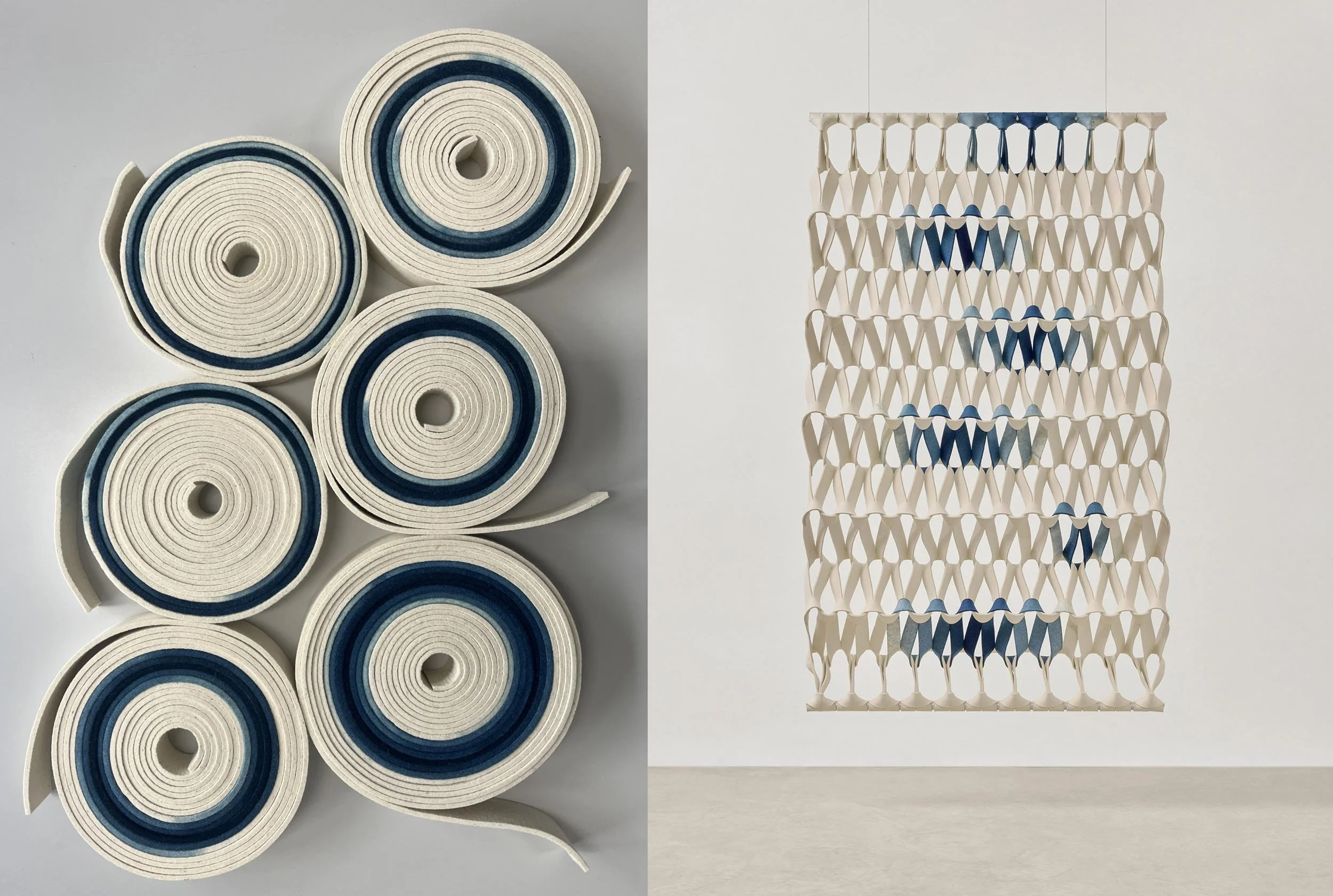 duurzame en natuurlijke indigo dip dye verf techniek