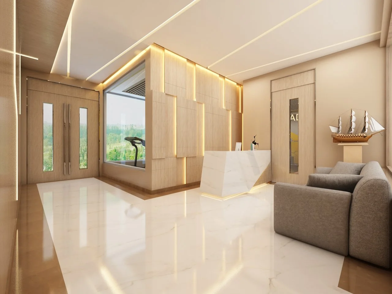 An image of Club Reception