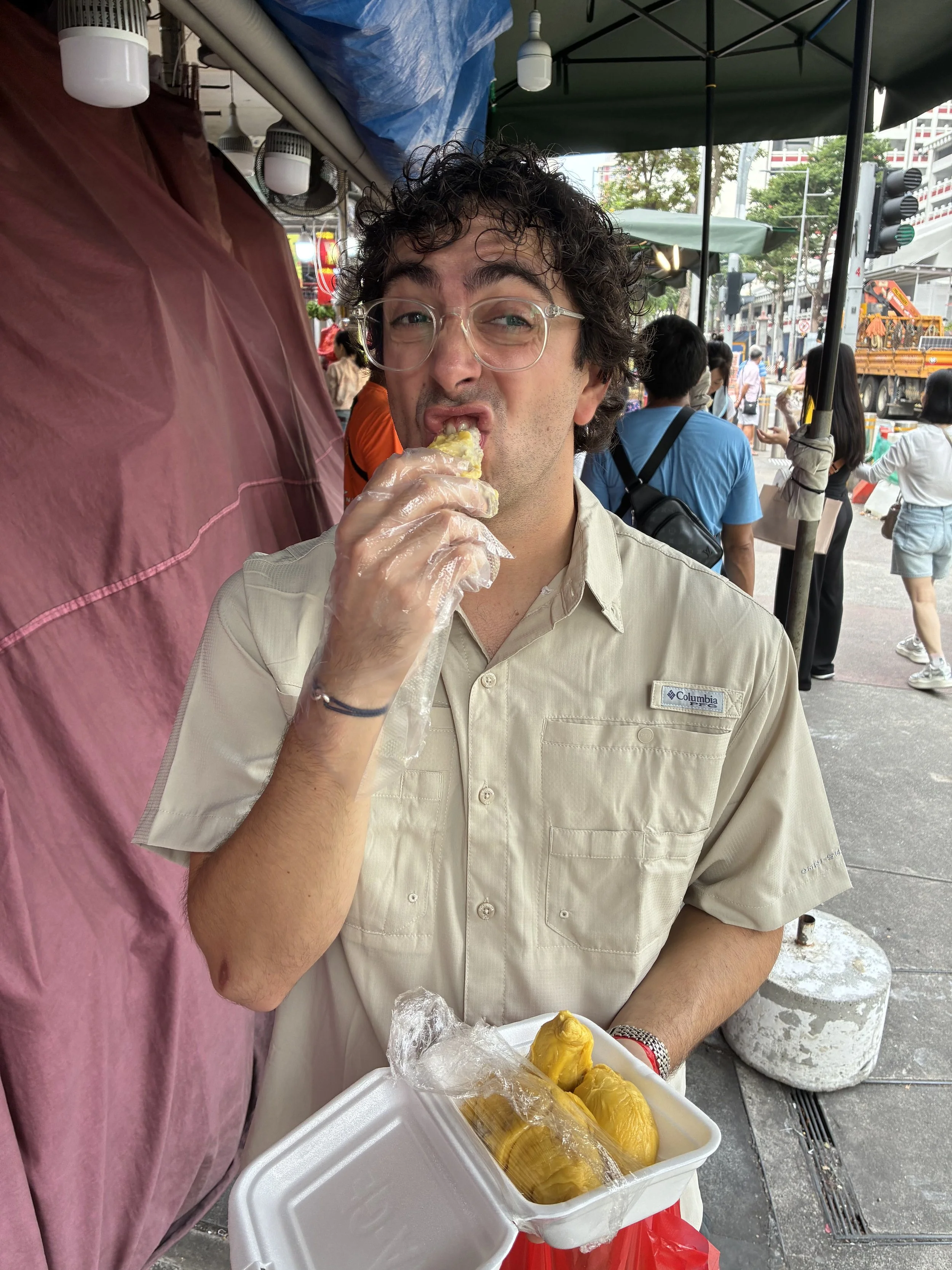 Durian tasting