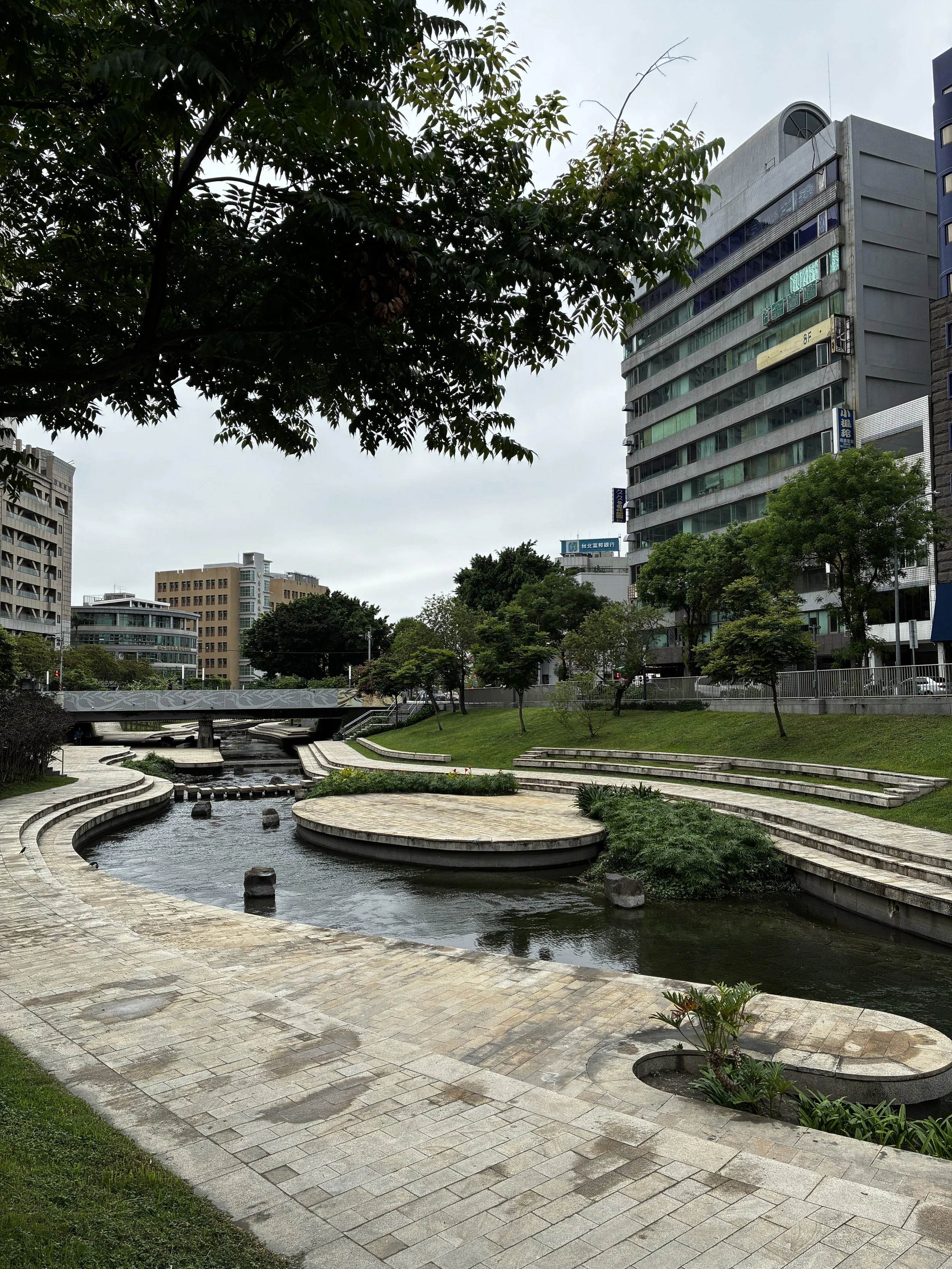 Riverside walk