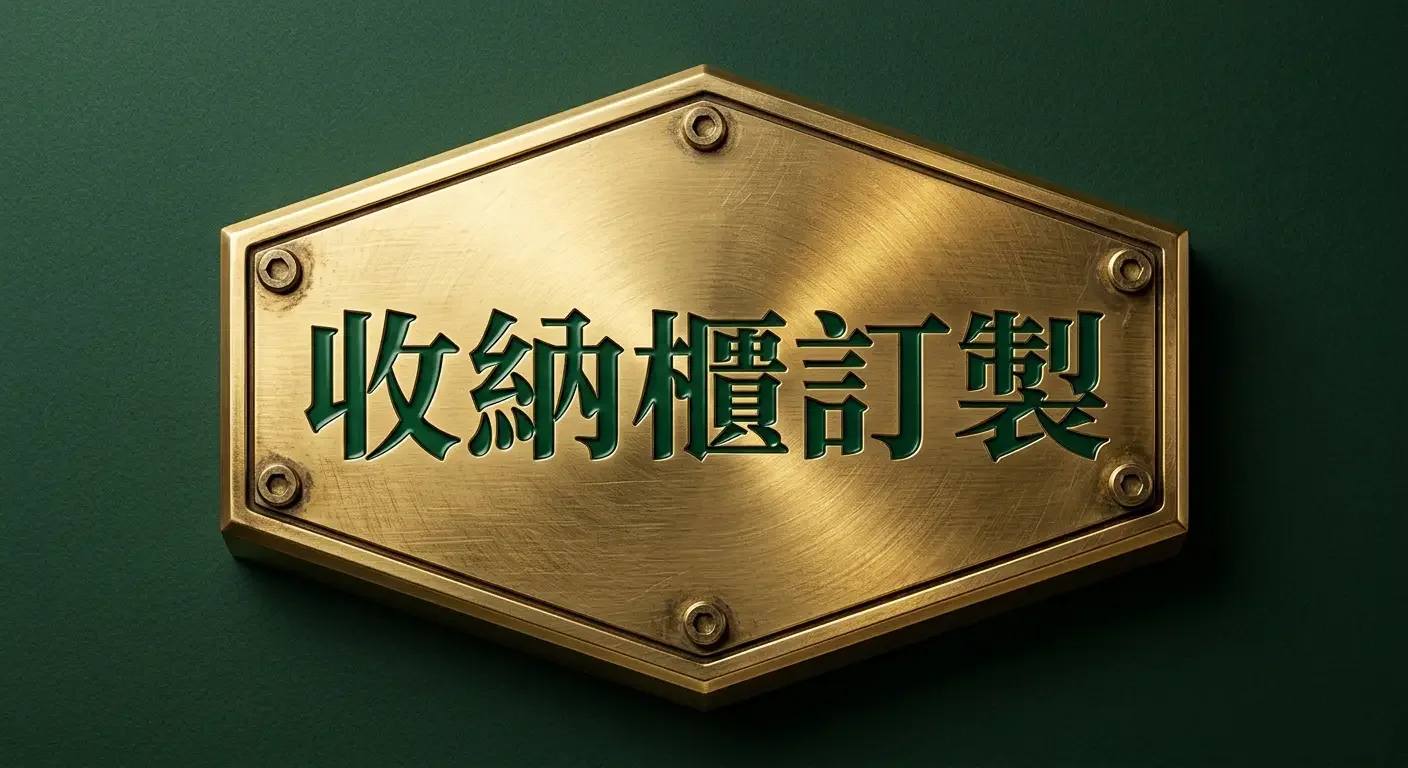 收納櫃訂製