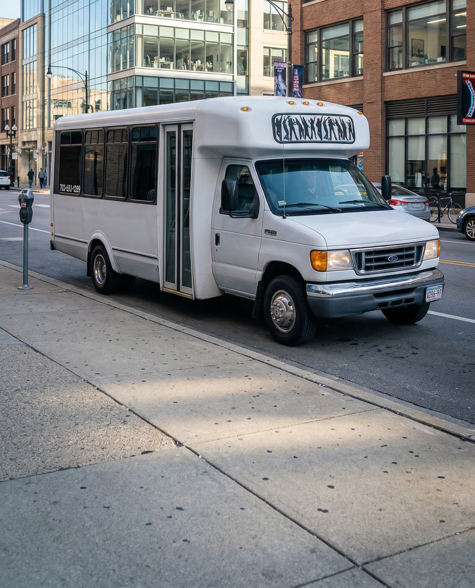 20 passenger party bus chicago rental