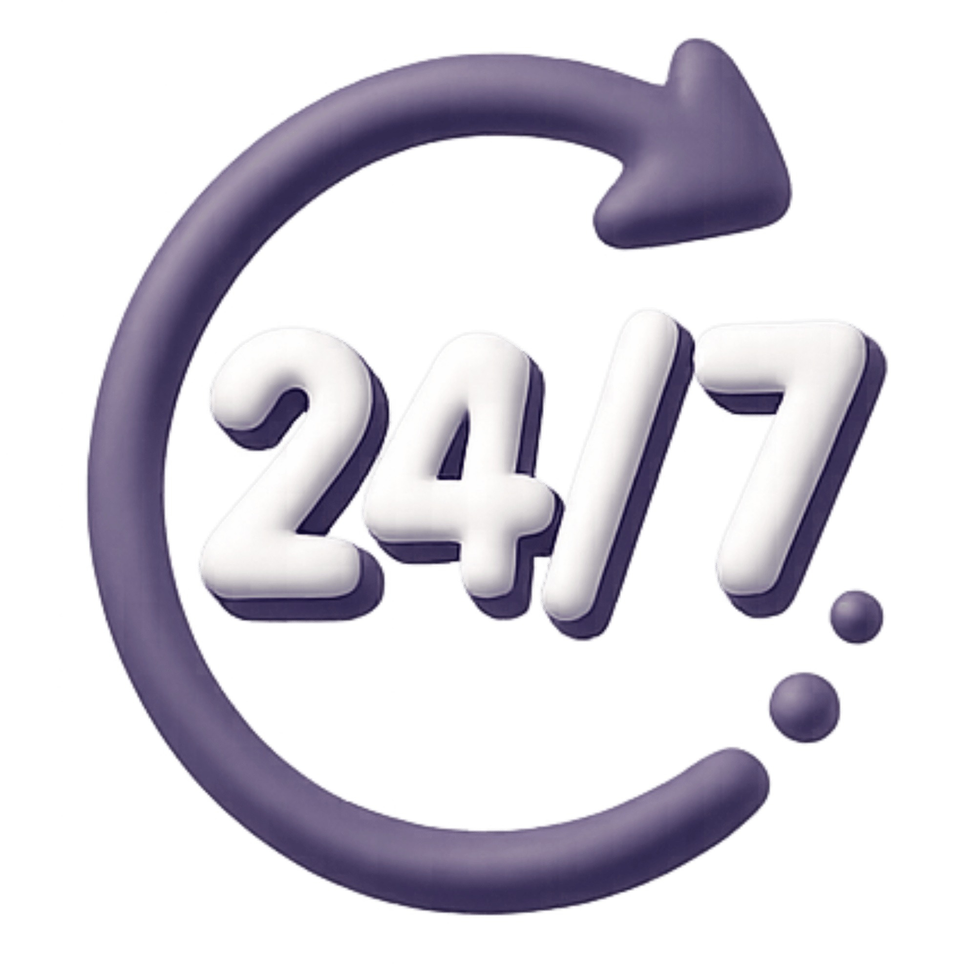 A purple 3D spiral DNA double helix structure with a swirling metallic appearance.