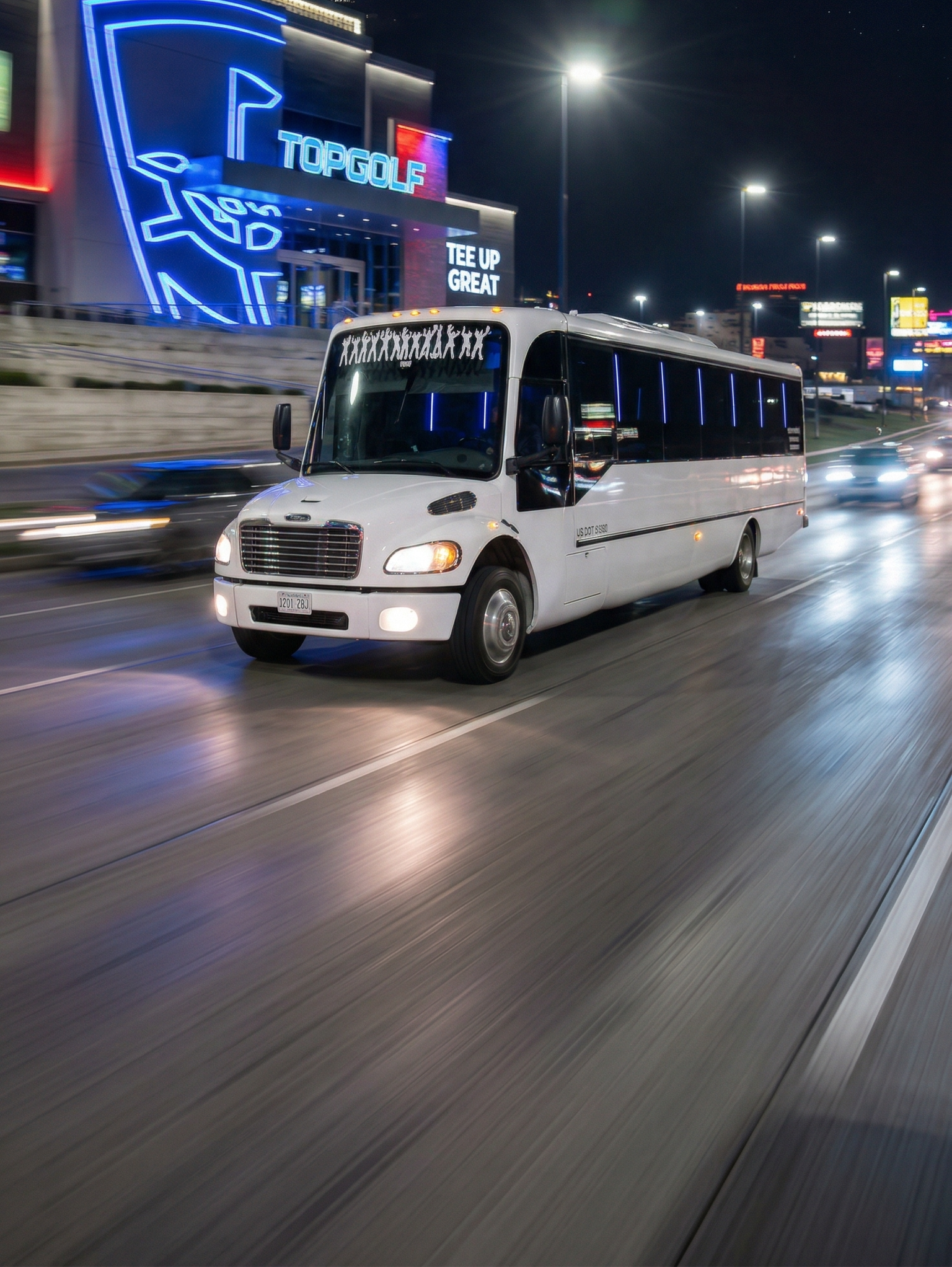 30 passenger party bus chicago rental