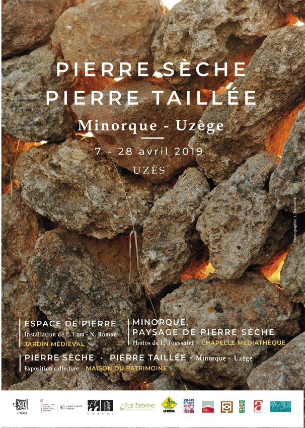 « Pierre sèche, Pierre Taillée", Uzès, 2019