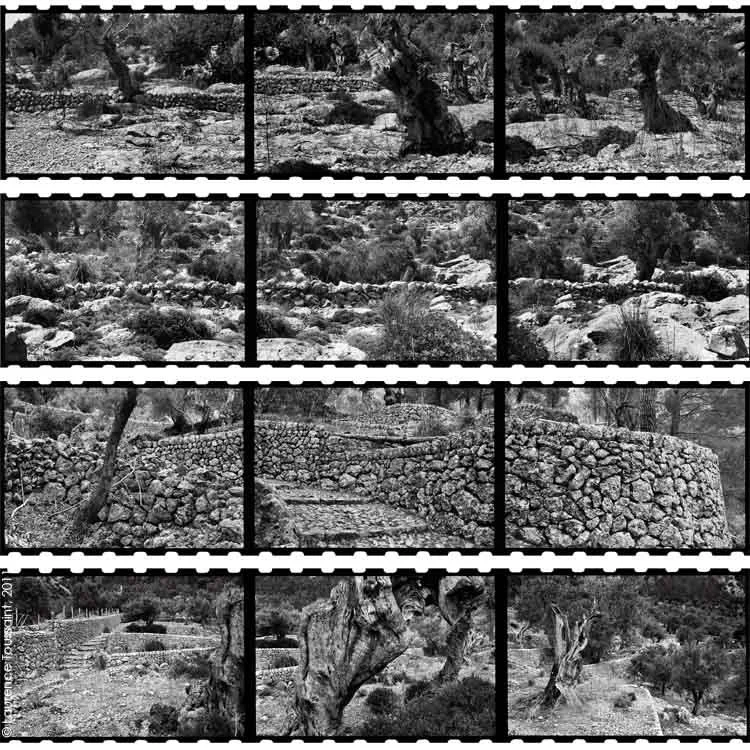 « Dans le long des murs », textes d’Hélène Lanscotte, 2011
