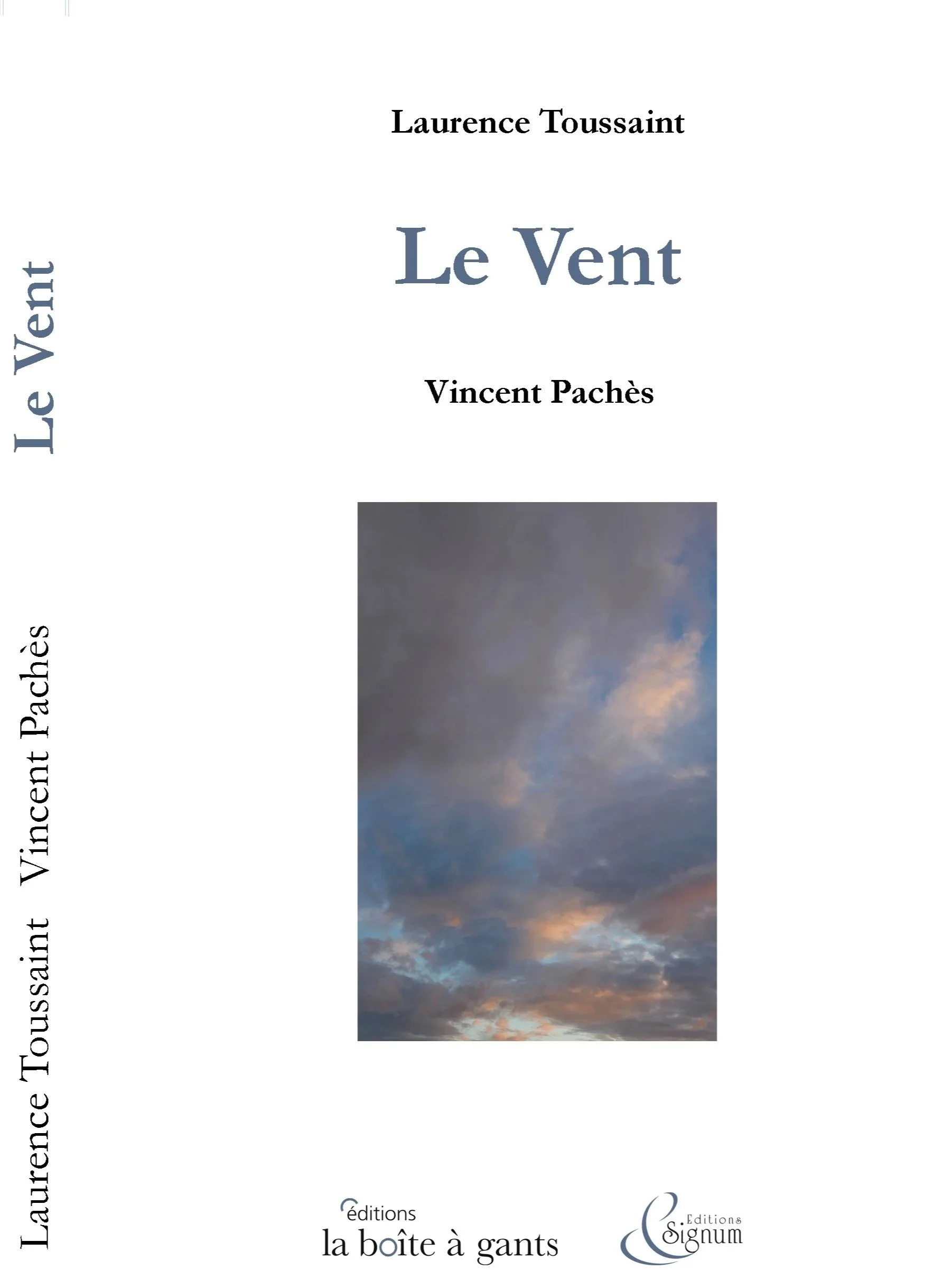 "Le Vent", texte de Vincent Pachès, 2019