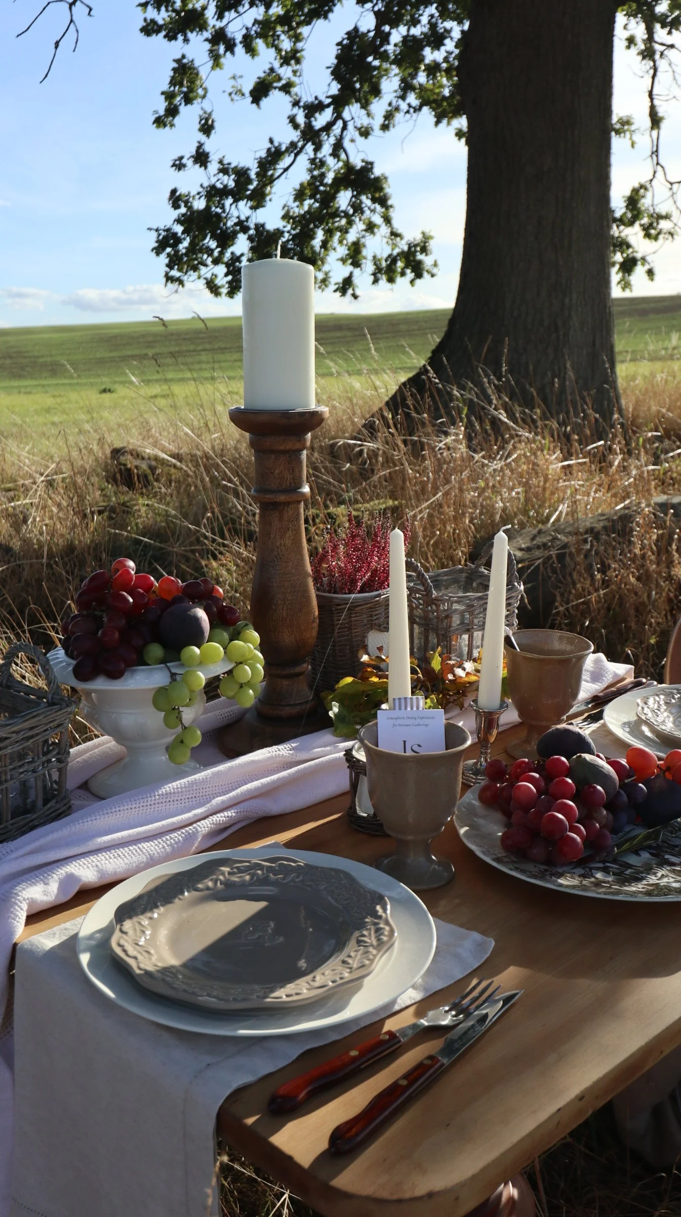 autumn by the stones detail table with oak.jpeg