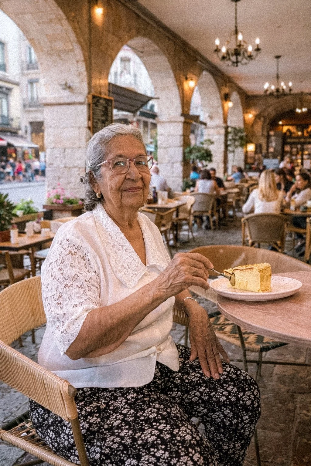 Una de mis abuelas que le da nombre a RO-MA GELATO.