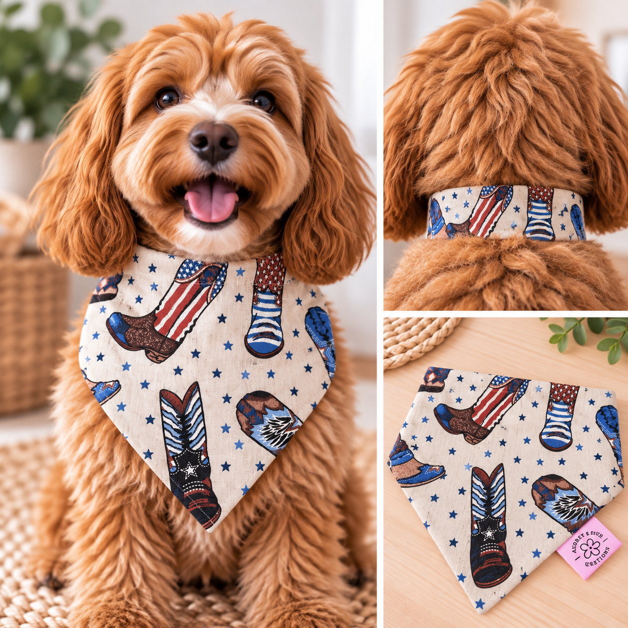 Scruffies Scrunchie Dog Bandanas