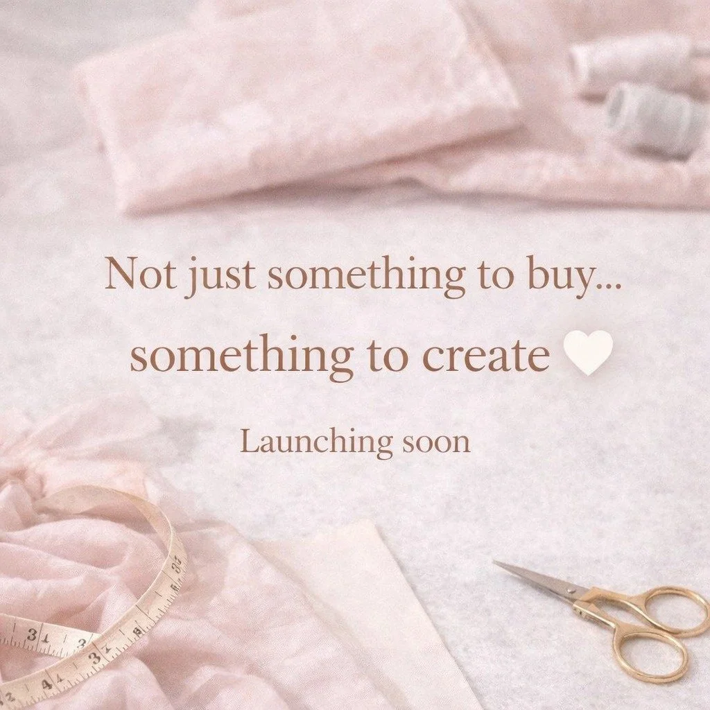 Not just something to buy&hellip;
something to create 🤍

This collection is designed to be made, gifted and kept

Whether you love a DIY moment or prefer something beautifully made for you

There&rsquo;s something special coming your way

Launching 