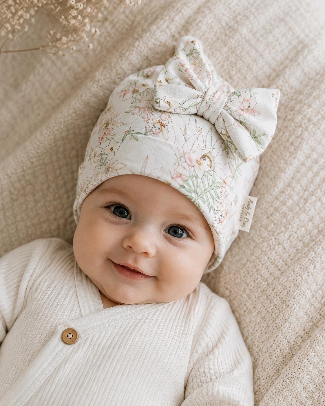 Baby Bow Beanie