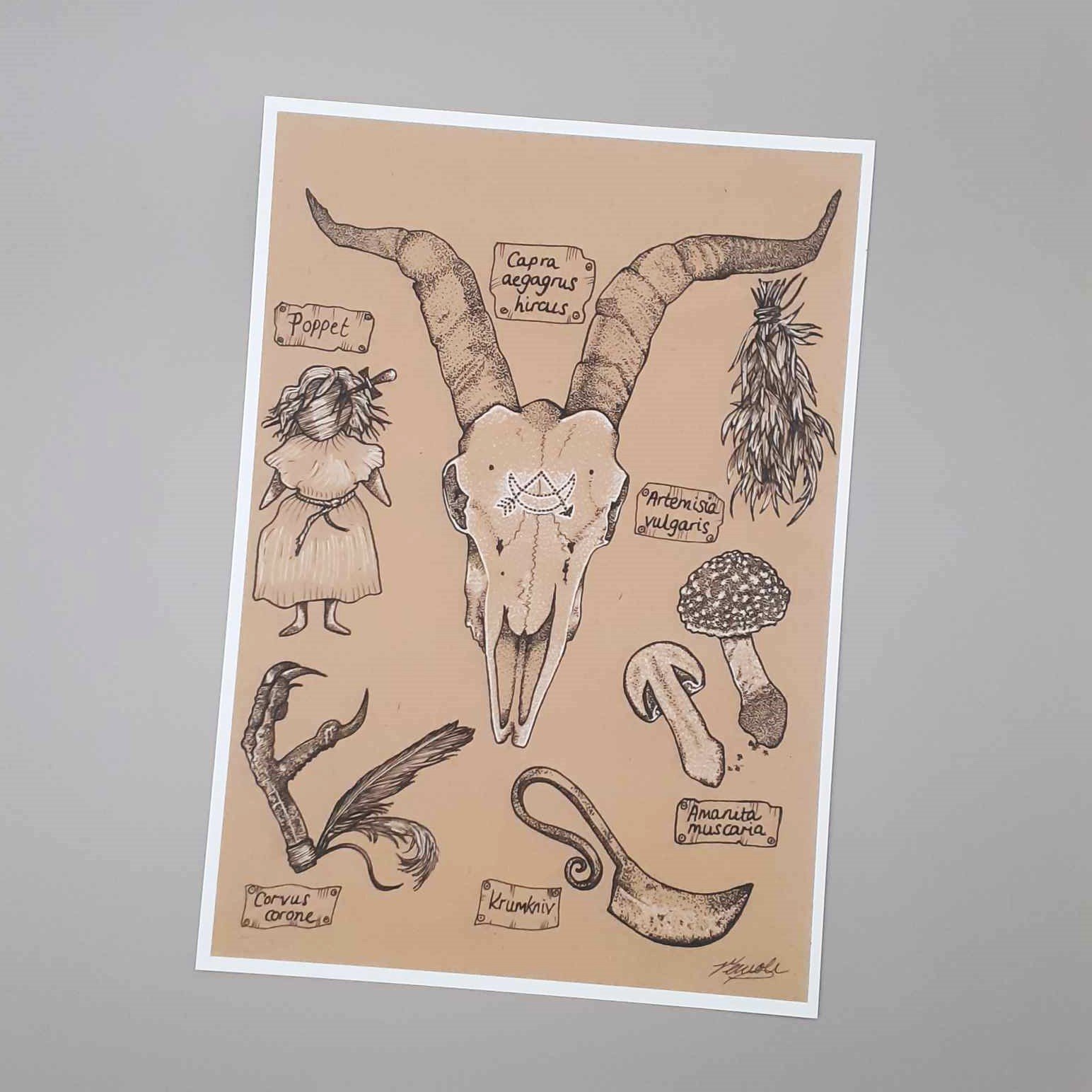 The Museum Giclee print