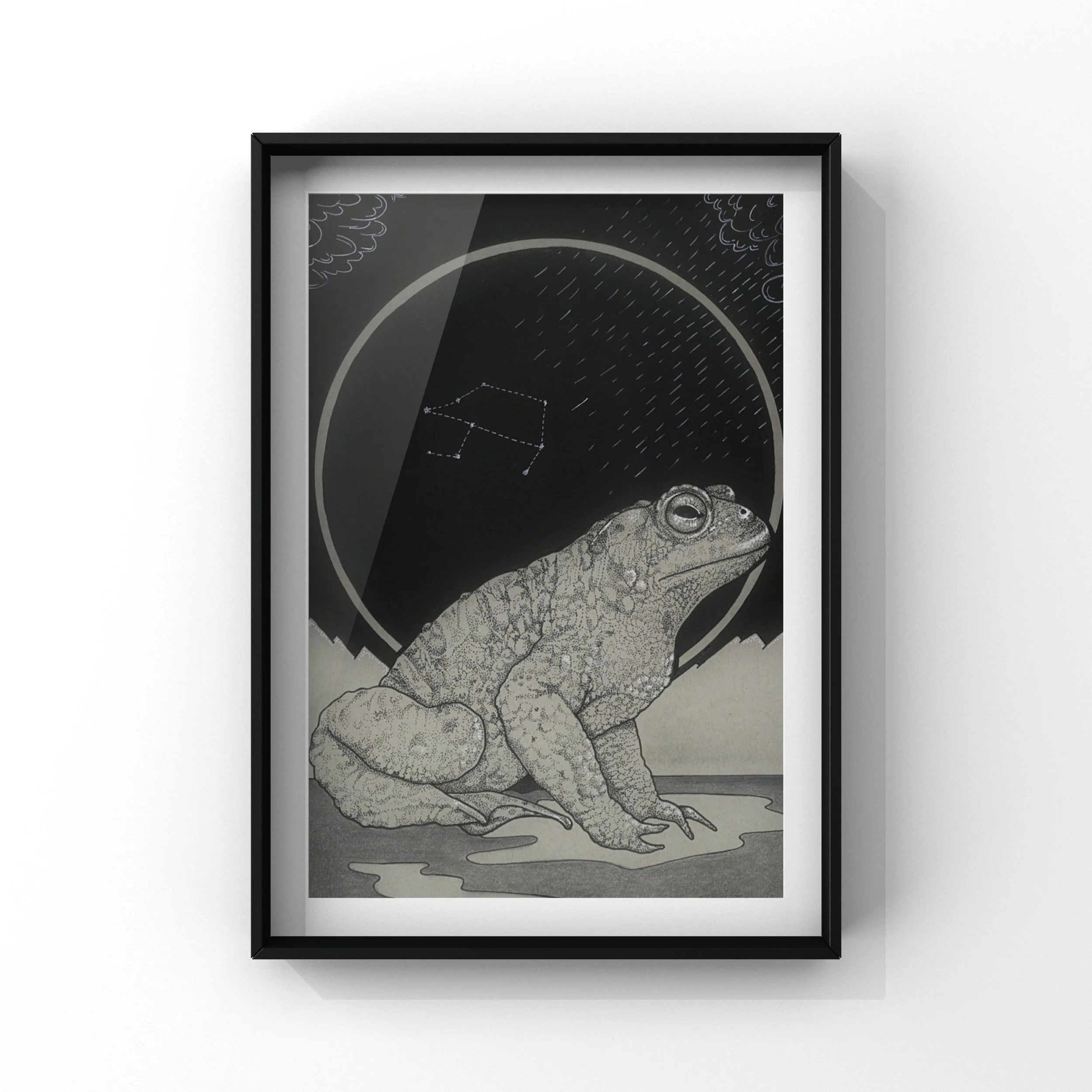 Lunar Toad Giclee print