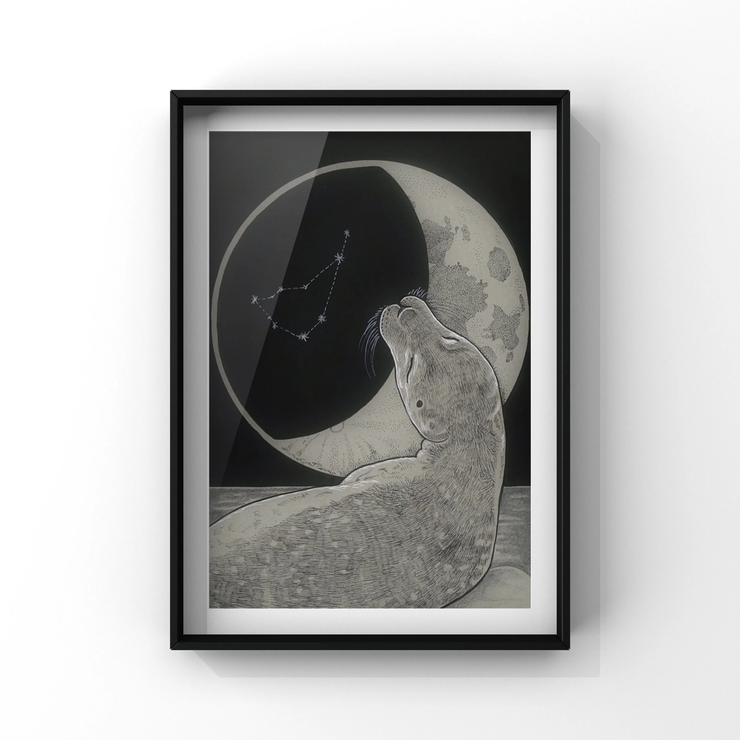 Lunar Seal Giclee print