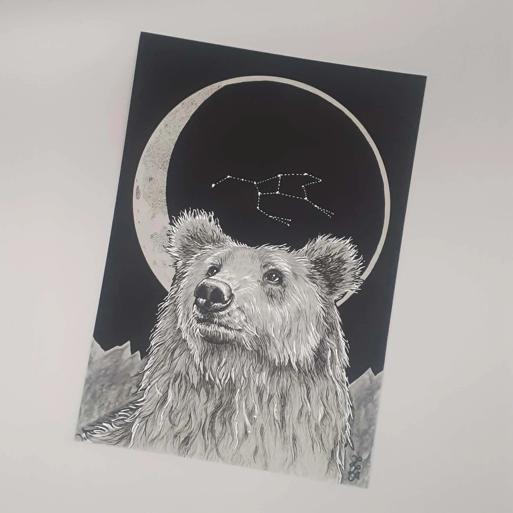 Lunar Bear Giclee print
