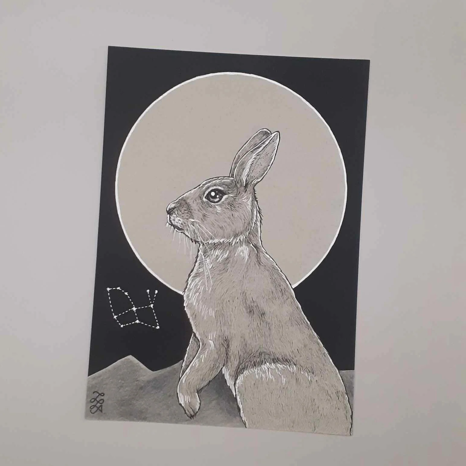 Lunar Rabbit Giclee print