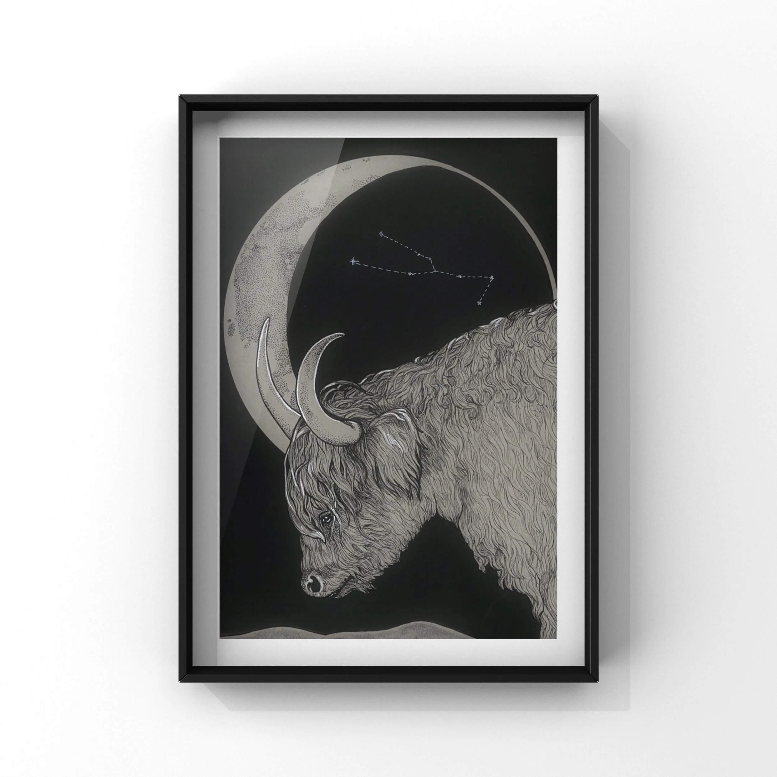 Lunar Cow Giclee print