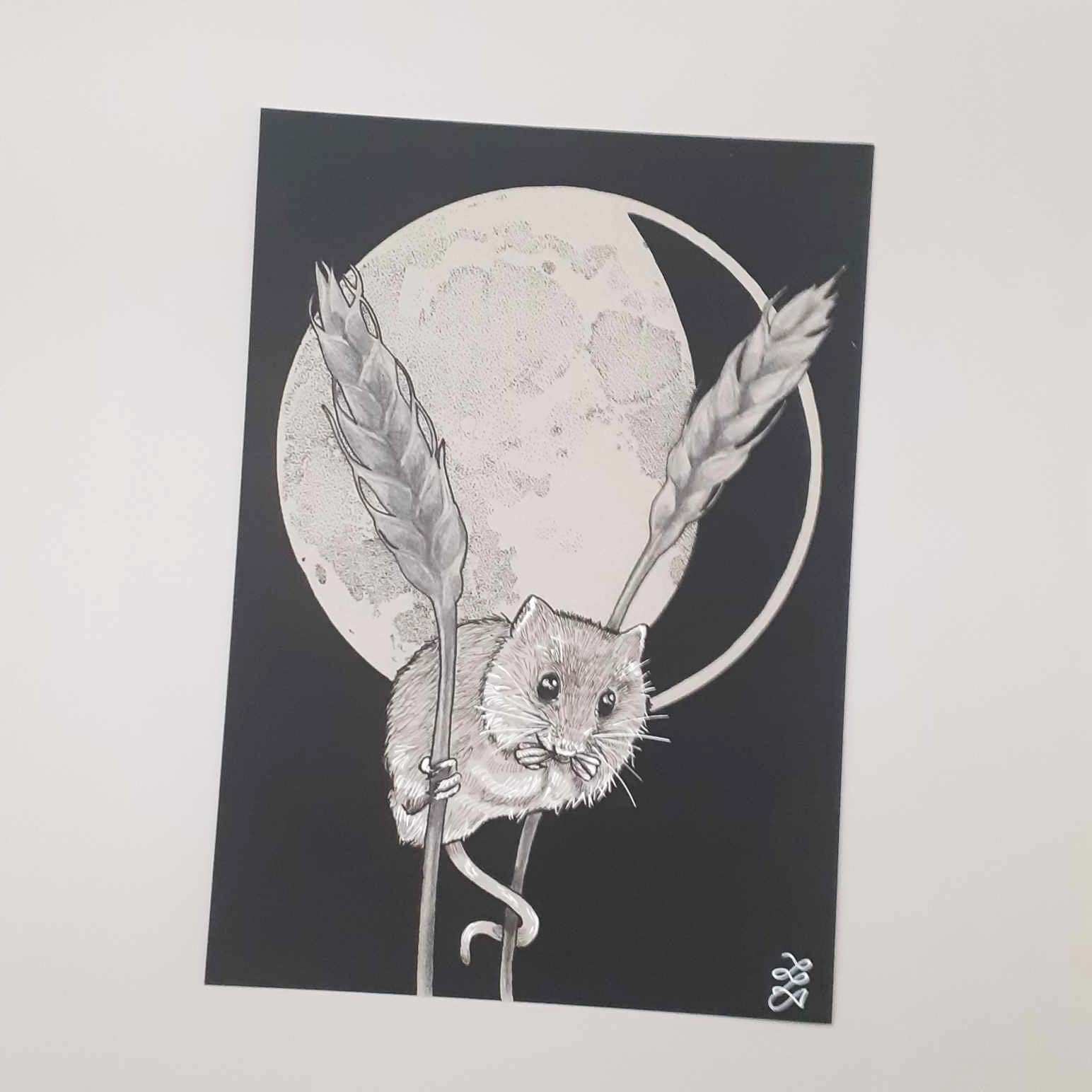Lunar Mouse Giclee print