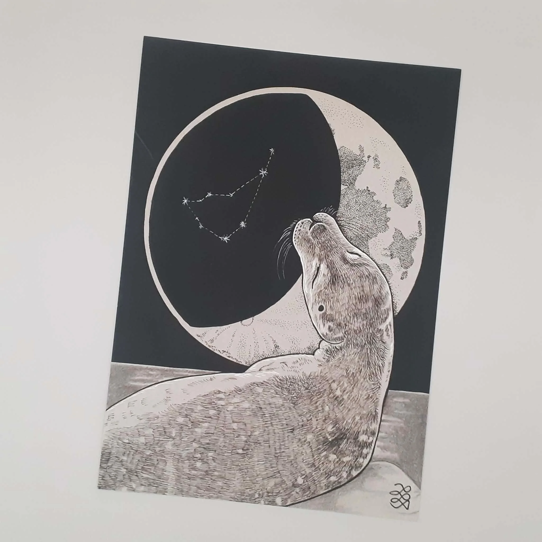 Lunar Seal Giclee print