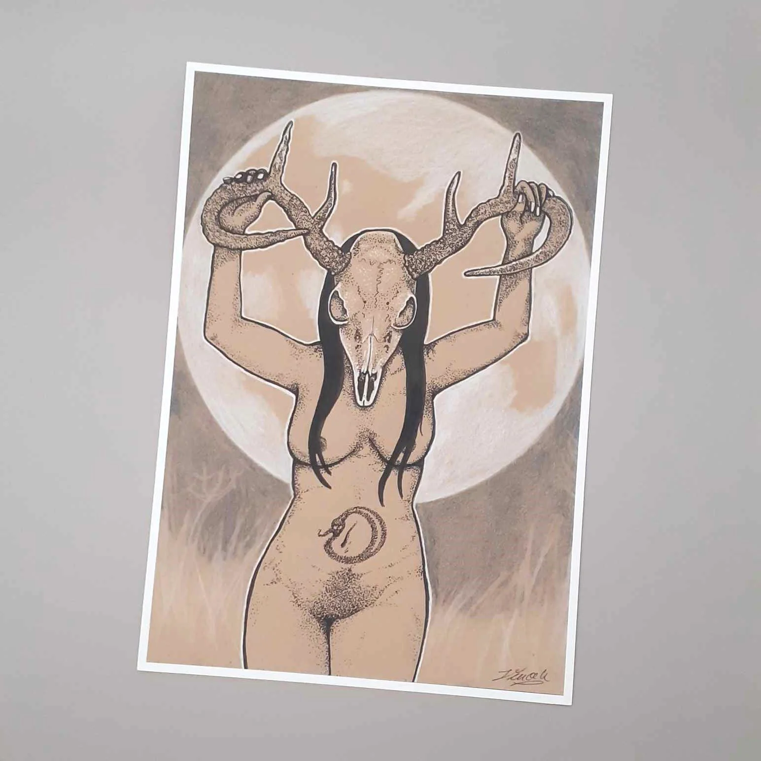 The VVitch Giclee print
