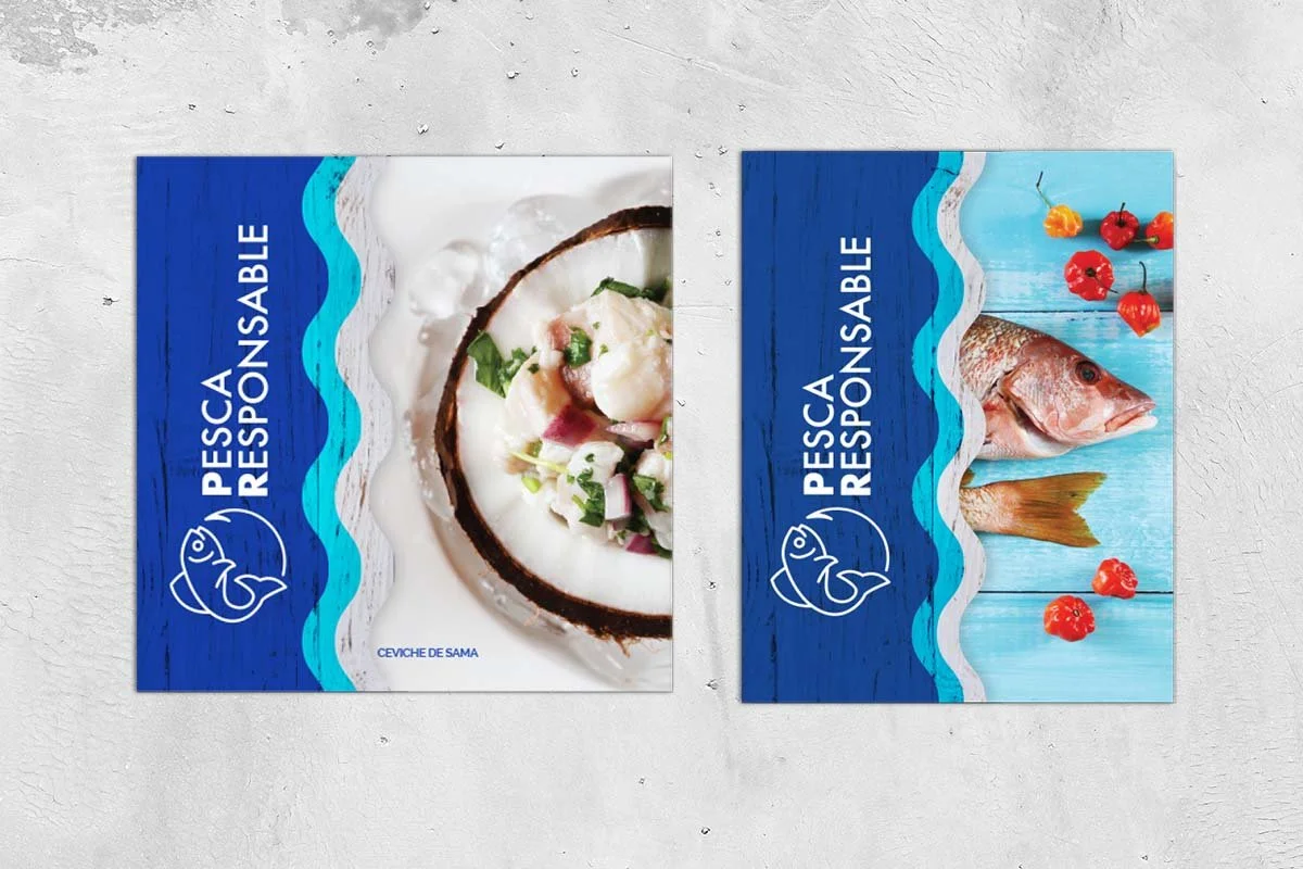 Diseño de impresos para promover la pesca local de Puerto Rico