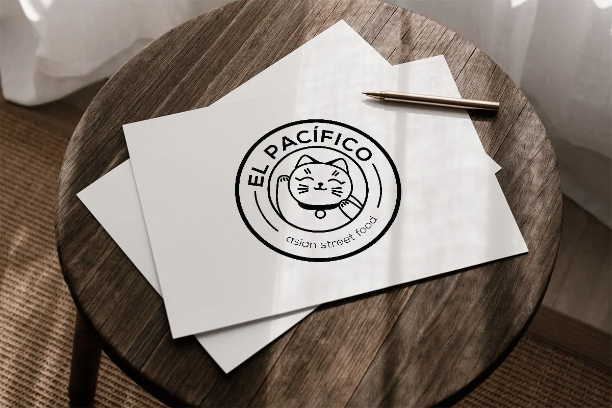 Diseño de identidad de marca para un food truck de comida oriental
