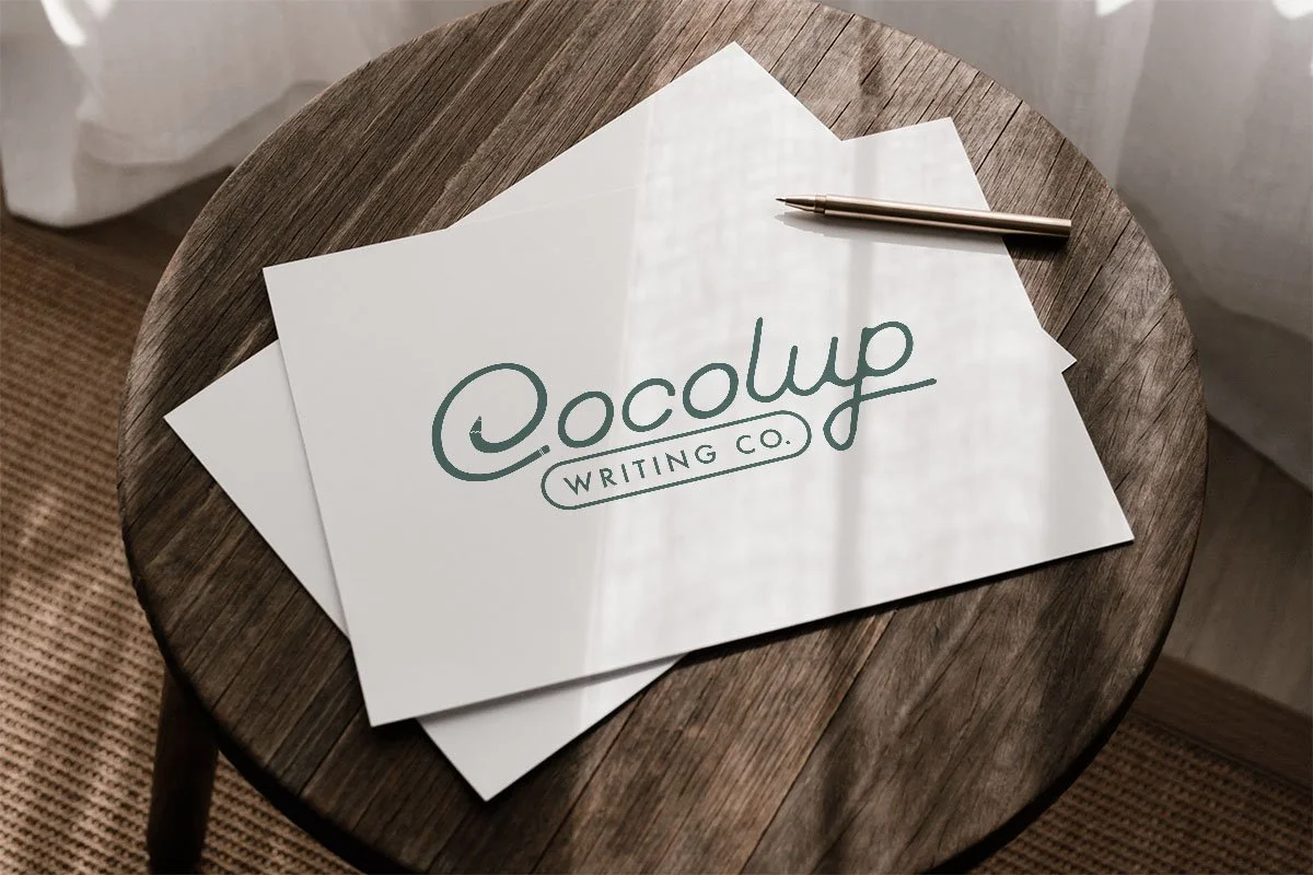 Cocolup Writing Co. • Diseño de Logo y Branding