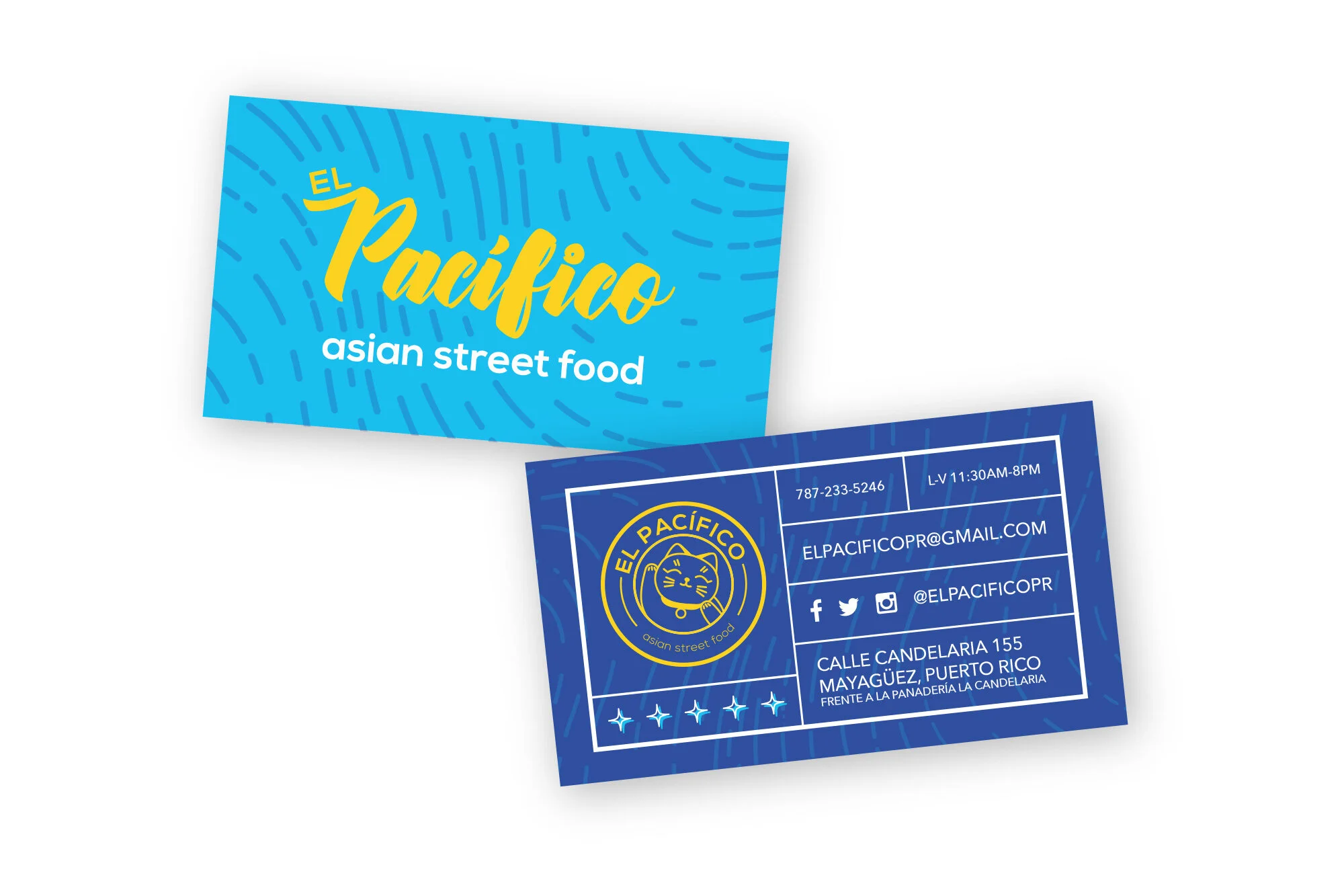 El Pacífico Asian Street Food • Diseño de Impresos, Camisas y Más