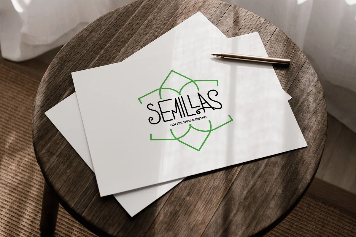 Semillas Coffee Shop &amp; Bistro • Diseño de Logo