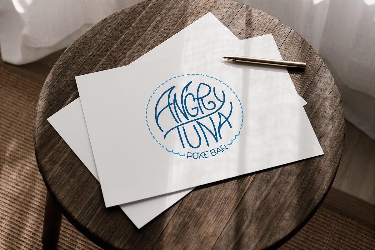 Angry Tuna • Diseño de Logo