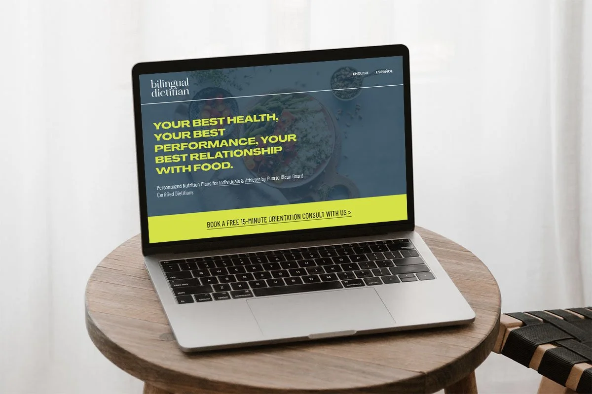Diseño web para una dietista en Puerto Rico