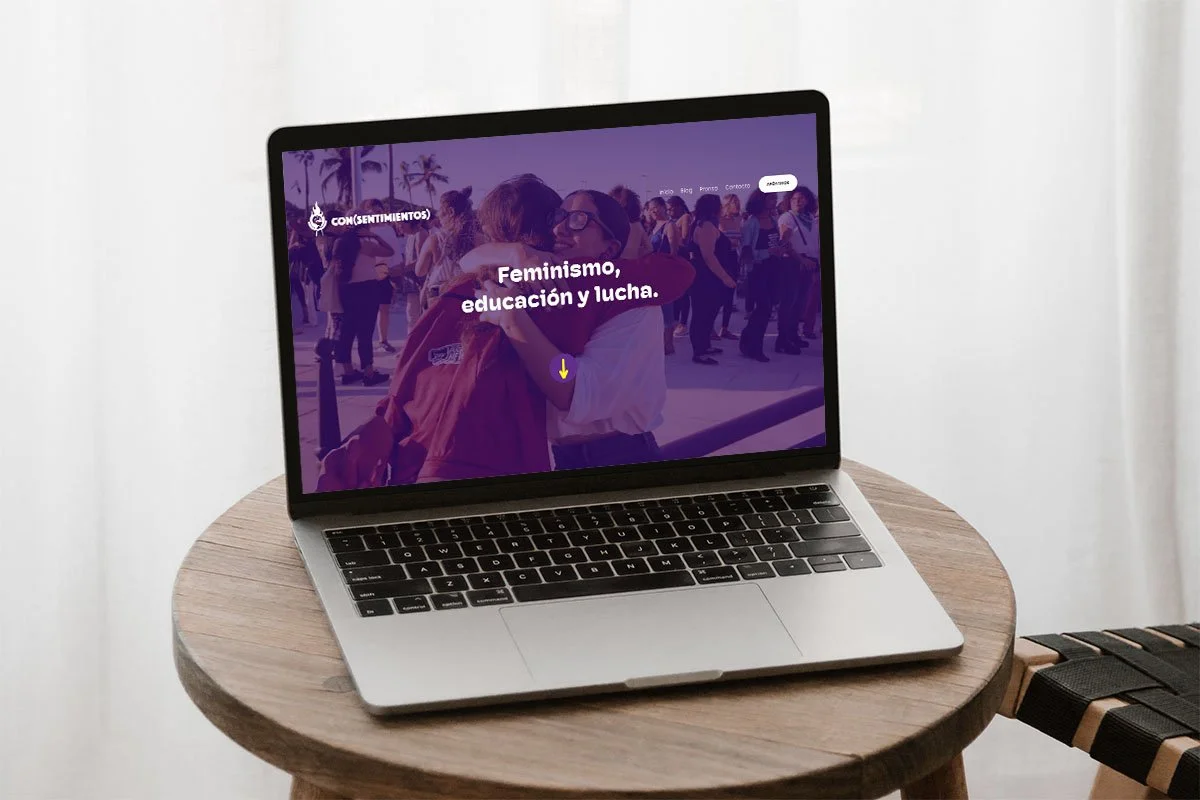 Con(Sentimientos) • Diseño de Website con Squarespace