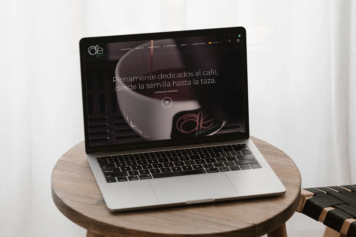 Caffetero Espresso • Diseño de Website en WordPress