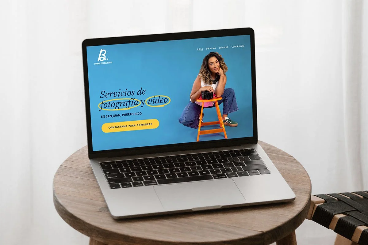 Bianca Torres Suriel • Diseño de Website en Squarespace