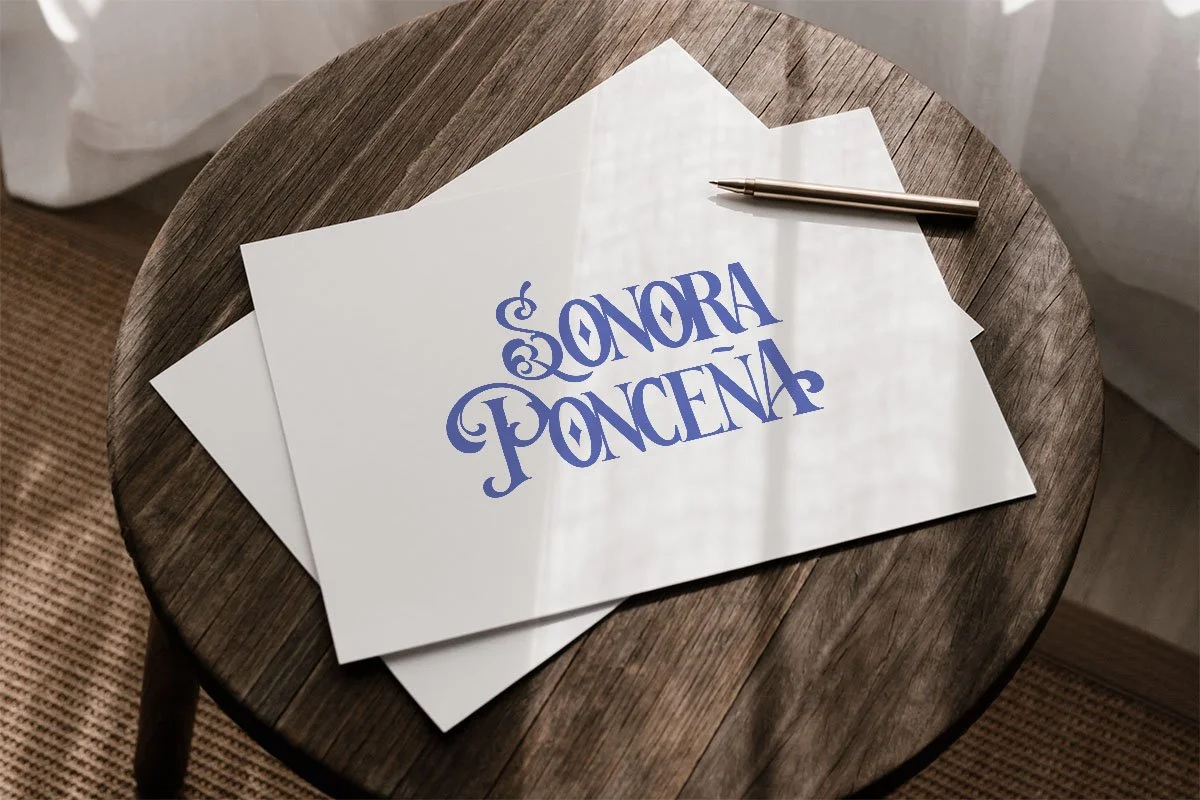 Sonora Ponceña・Diseño de Logo