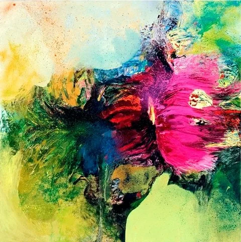 
Fuchsia's Juice, 2004, Oil on canvas, (80X80 cm), Private Collection