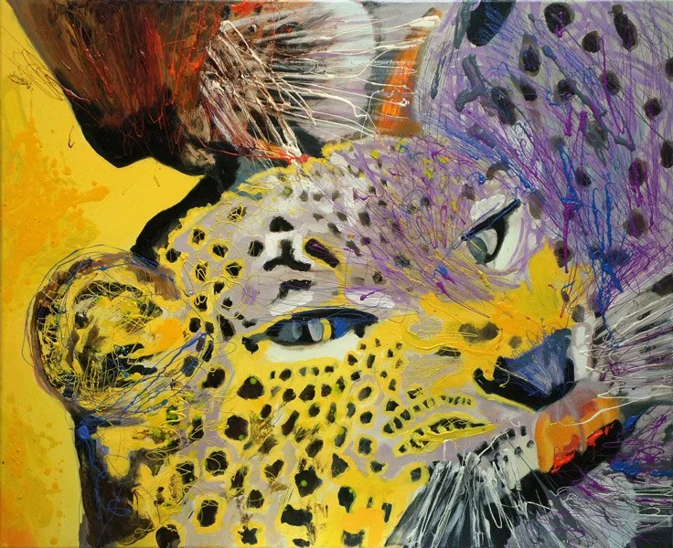 Mother Nature 2, 2015, Mixed Media : Oil & ink on canvas, (90X110 cm), Artist Collection