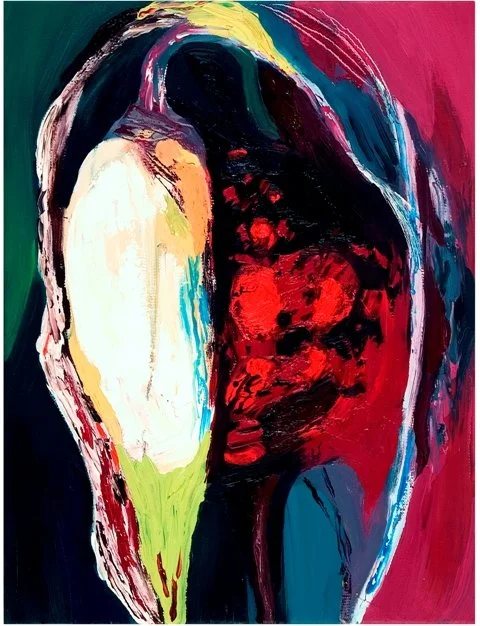 Intimacy, 2004, Oil on canvas, (40X35 cm), Private Collection