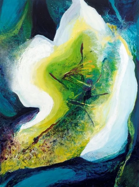 Flow, 2005, Oil on canvas, (160X130 cm), Private Collection