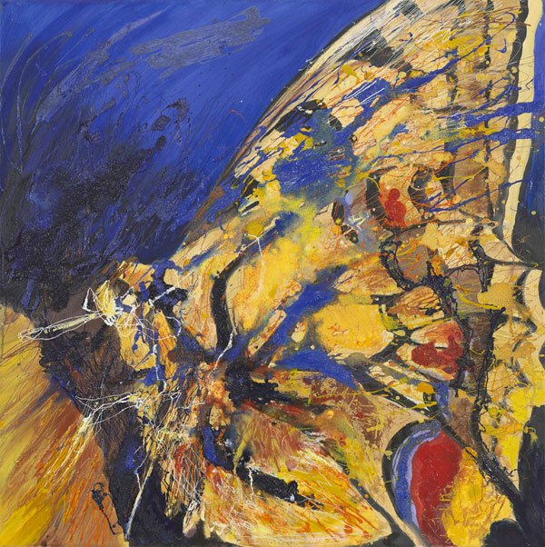 Fortune, 2011, Mixed Media : Oil & ink on canvas, (80X80 cm), Private Collection
