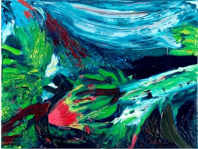 Movement, Oil on canvas, (35X40 cm), Artist Collection