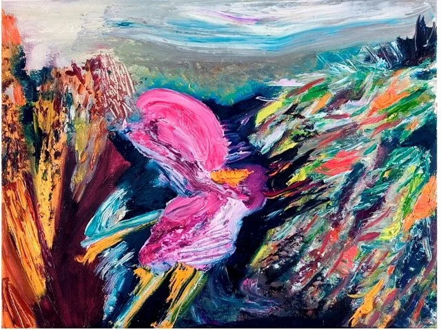 Dance, 2004, Oil on canvas, (35X40 cm), Private Collection