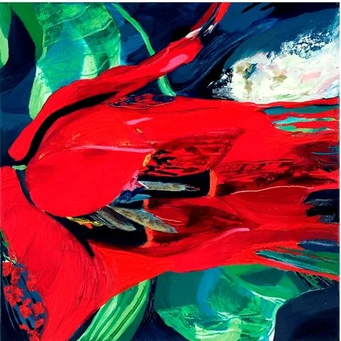 No Title, 2004, Oil on canvas, (40X40 cm), Private Collection
