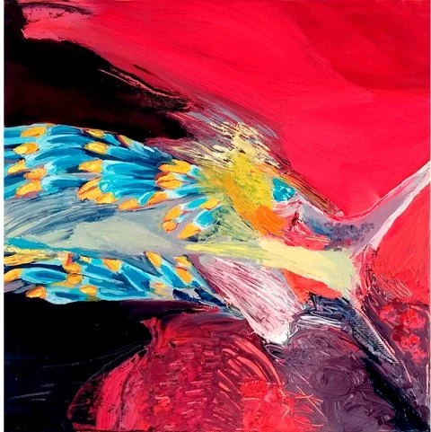 Revelation, 2004, Oil on canvas, (40X40 cm), Private Collection