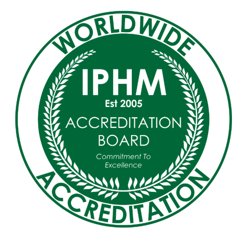 International Practitioners of Holistic Medicine logo for menstrual health practitioner services