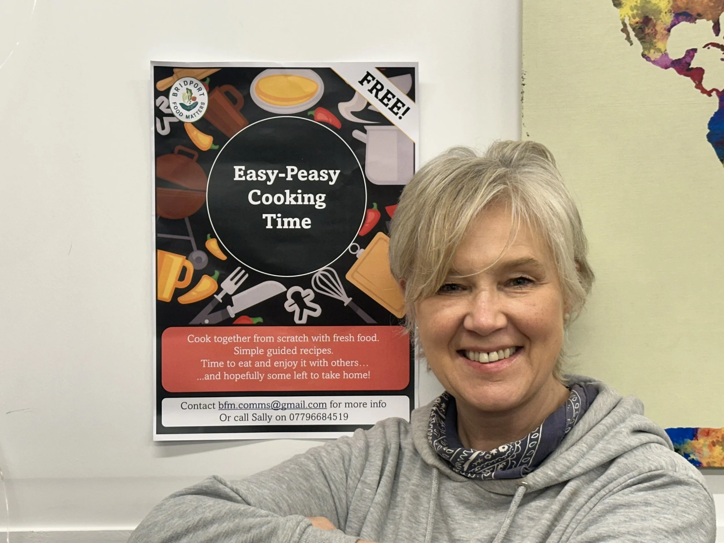 Sally Vaughan, 
Pop-up Kitchen and Chirpy Choppers Coordinator