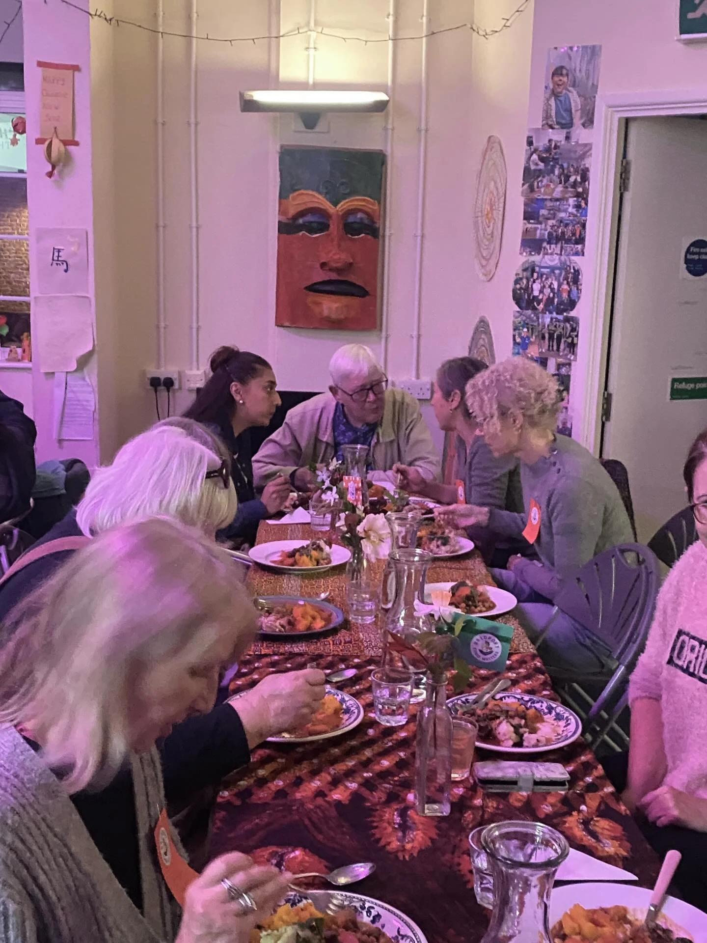 Good food, great company &amp; plenty to say.

A little snapshot from our last Nosh &amp; Natter &mdash; the food was delicious, the conversation was lively, the soapbox was well and truly used, and the dessert spread was something else (a treat fo