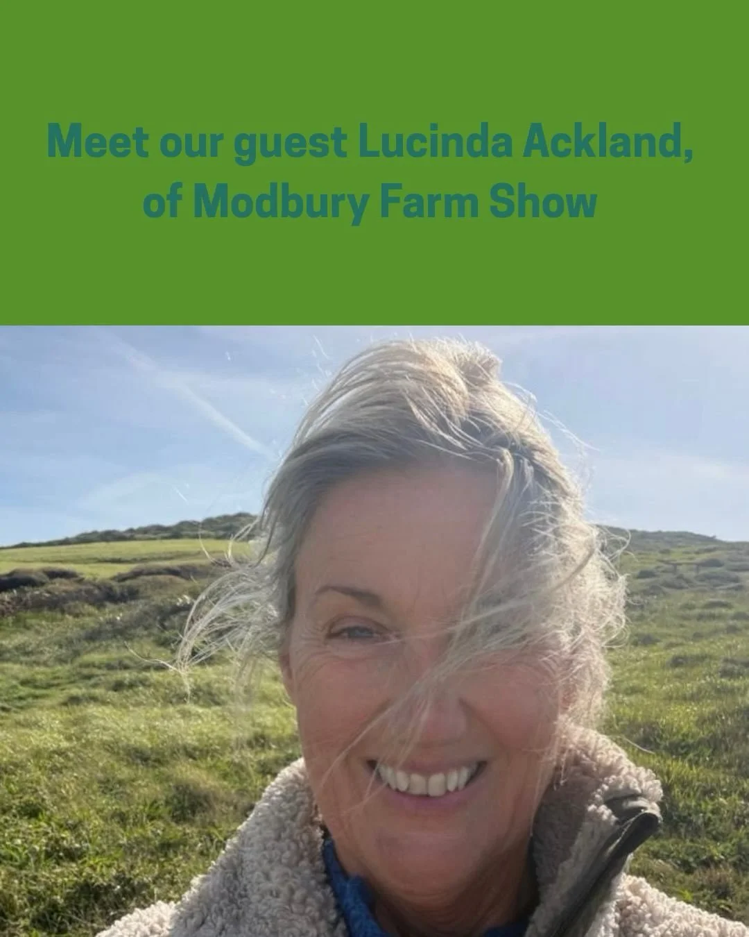 Opening Peas in a Podcast this Saturday, come and hear the story behind one of the most welcoming food destinations in the Bride Valley.

Lucinda Ackland, alongside her husband Tim, runs Modbury Farm Shop &mdash; a warm community hub rooted in hones